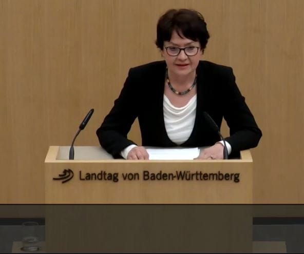 Abschied aus dem Plenarsaal